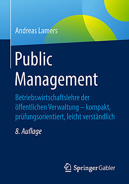 Kartonierter Einband Public Management von Andreas Lamers