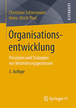 Couverture cartonnée Organisationsentwicklung de Christiane Schiersmann, Heinz-Ulrich Thiel