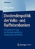 E-Book (pdf) Dividendenpolitik der Volks- und Raiffeisenbanken von Markus Meyer