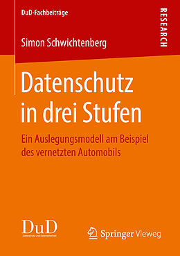 E-Book (pdf) Datenschutz in drei Stufen von Simon Schwichtenberg