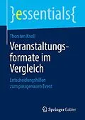 E-Book (pdf) Veranstaltungsformate im Vergleich von Thorsten Knoll
