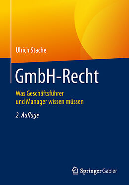 E-Book (pdf) GmbH-Recht von Ulrich Stache