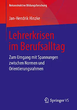 E-Book (pdf) Lehrerkrisen im Berufsalltag von Jan-Hendrik Hinzke