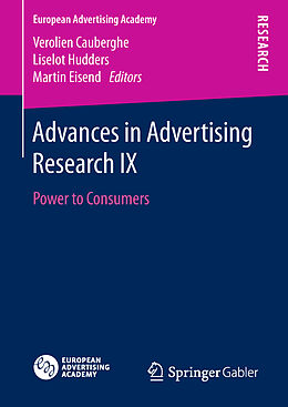 Fester Einband Advances in Advertising Research IX von 