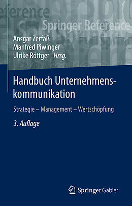 Fester Einband Handbuch Unternehmenskommunikation von 