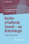 E-Book (pdf) Rechtserhaltende Gewalt - zur Kriteriologie von