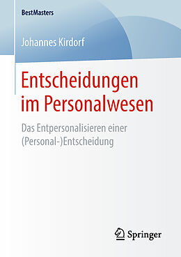 E-Book (pdf) Entscheidungen im Personalwesen von Johannes Kirdorf