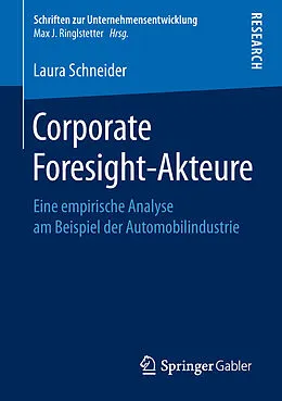 E-Book (pdf) Corporate Foresight-Akteure von Laura Schneider