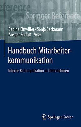 Fester Einband Handbuch Mitarbeiterkommunikation von 