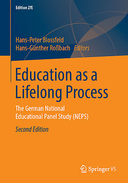 Kartonierter Einband Education as a Lifelong Process von 