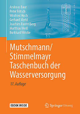 Fester Einband Mutschmann/Stimmelmayr Taschenbuch der Wasserversorgung von Andreas Baur, Peter Fritsch, Winfried Hoch