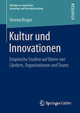 E-Book (pdf) Kultur und Innovationen von Verena Rieger
