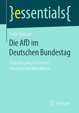 E-Book (pdf) Die AfD im Deutschen Bundestag von Fedor Ruhose