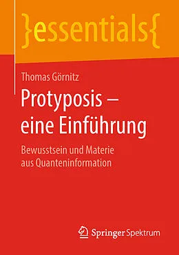 E-Book (pdf) Protyposis  eine Einführung von Thomas Görnitz