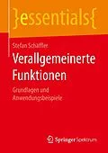 E-Book (pdf) Verallgemeinerte Funktionen von Stefan Schäffler