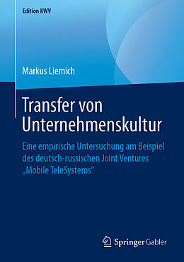 Kartonierter Einband Transfer von Unternehmenskultur von Markus Liemich