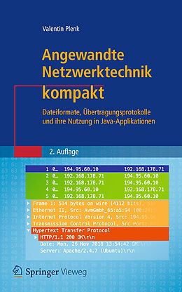 Kartonierter Einband Angewandte Netzwerktechnik kompakt von Valentin Plenk