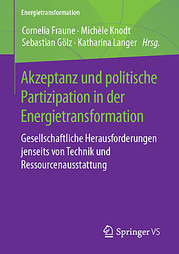 Kartonierter Einband Akzeptanz und politische Partizipation in der Energietransformation von 