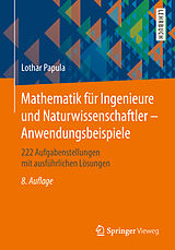 Kartonierter Einband Mathematik für Ingenieure und Naturwissenschaftler - Anwendungsbeispiele von Lothar Papula