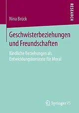 E-Book (pdf) Geschwisterbeziehungen und Freundschaften von Nina Brück