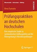 E-Book (pdf) Prüfungspraktiken an deutschen Hochschulen von Elena Tsarouha