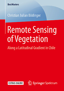 Couverture cartonnée Remote Sensing of Vegetation de Christian Julian Bödinger