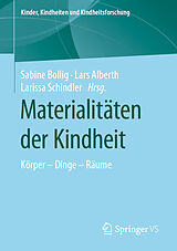 Kartonierter Einband Materialitäten der Kindheit von 