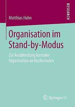 E-Book (pdf) Organisation im Stand-by-Modus von Matthias Hahn