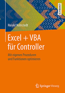 Kartonierter Einband Excel + VBA für Controller von Harald Nahrstedt
