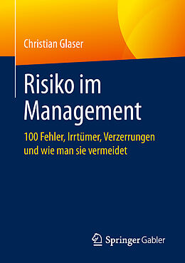 Kartonierter Einband Risiko im Management von Christian Glaser
