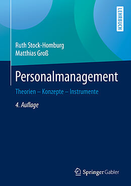 Fester Einband Personalmanagement von Ruth Stock-Homburg, Matthias Groß