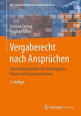 E-Book (pdf) Vergaberecht nach Ansprüchen von Corinna Contag, Stephan Götze