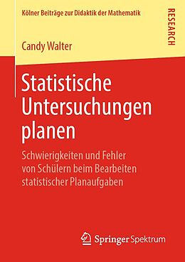 E-Book (pdf) Statistische Untersuchungen planen von Candy Walter