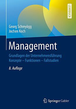 E-Book (pdf) Management von Georg Schreyögg, Jochen Koch