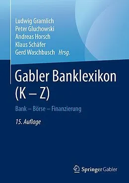 E-Book (pdf) Gabler Banklexikon (K  Z) von 