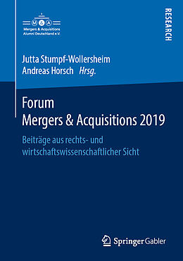 Kartonierter Einband Forum Mergers &amp; Acquisitions 2019 von 