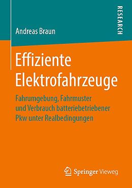 E-Book (pdf) Effiziente Elektrofahrzeuge von Andreas Braun