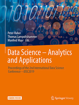 Fester Einband Data Science  Analytics and Applications von 