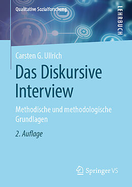 Kartonierter Einband Das Diskursive Interview von Carsten G. Ullrich