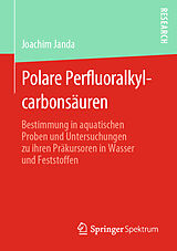 Kartonierter Einband Polare Perfluoralkylcarbonsäuren von Joachim Janda