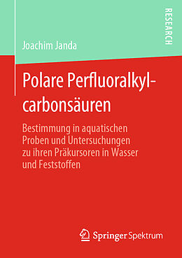 Kartonierter Einband Polare Perfluoralkylcarbonsäuren von Joachim Janda