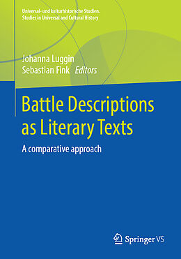 Kartonierter Einband Battle Descriptions as Literary Texts von 