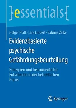 E-Book (pdf) Evidenzbasierte psychische Gefährdungsbeurteilung von Holger Pfaff, Lara Lindert, Sabrina Zeike
