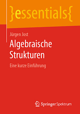 Kartonierter Einband Algebraische Strukturen von Jürgen Jost