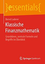 E-Book (pdf) Klassische Finanzmathematik von Bernd Luderer