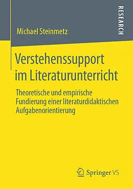 E-Book (pdf) Verstehenssupport im Literaturunterricht von Michael Steinmetz