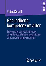 E-Book (pdf) Gesundheitskompetenz im Alter von Nadine Konopik