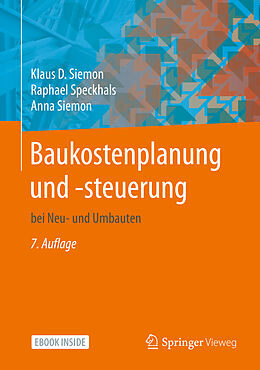 E-Book (pdf) Baukostenplanung und -steuerung von Klaus D. Siemon, Raphael Speckhals, Anna Siemon