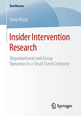 E-Book (pdf) Insider Intervention Research von Doris Klutz
