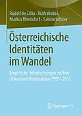 E-Book (pdf) Österreichische Identitäten im Wandel von Rudolf de Cillia, Ruth Wodak, Markus Rheindorf